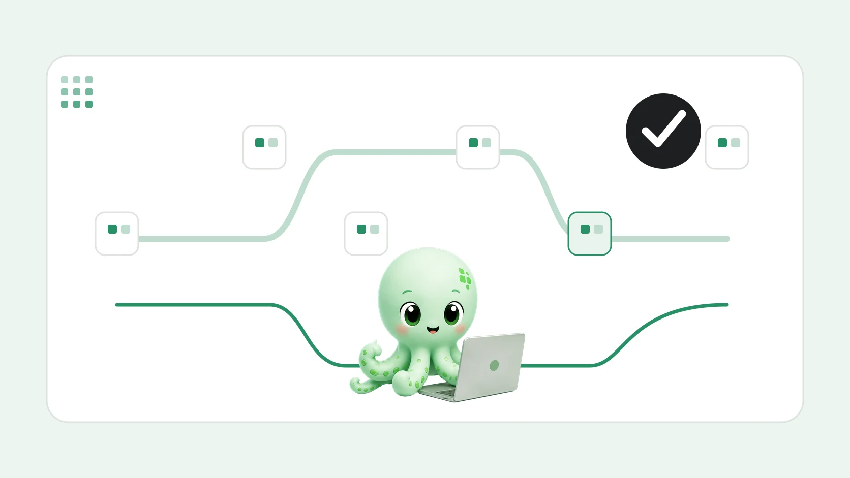 Poly turns event data and business records into reusable BigQuery logic and a reviewed operating answer.